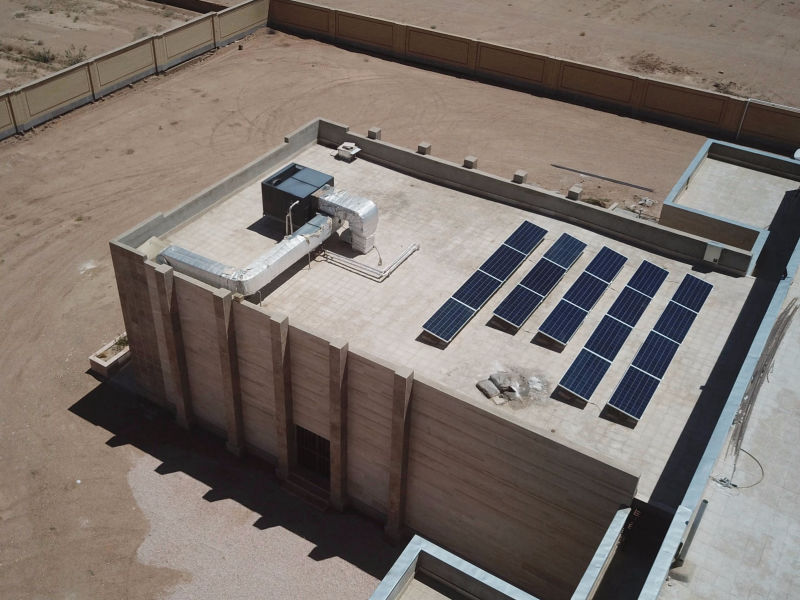 6 kW grid-tied | 0.5 day, Boshruoyeh Municipality, office,  Iran